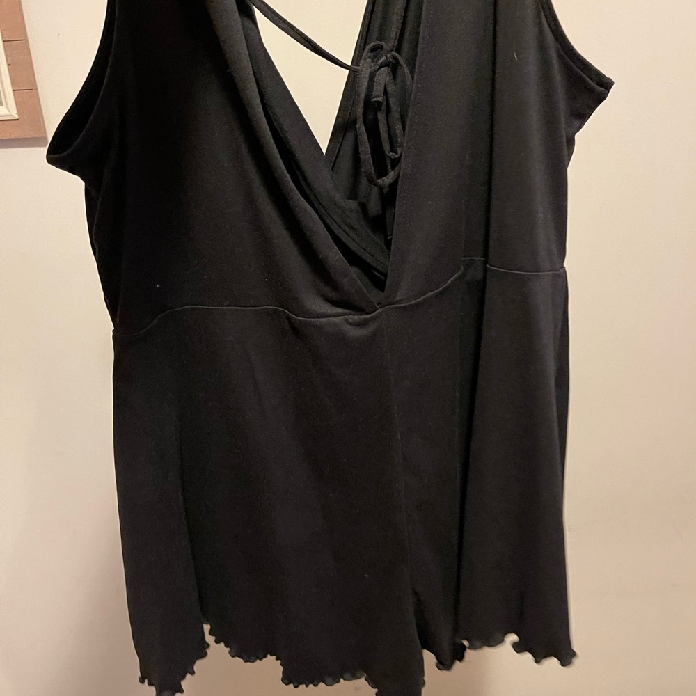 Black romper 🤍